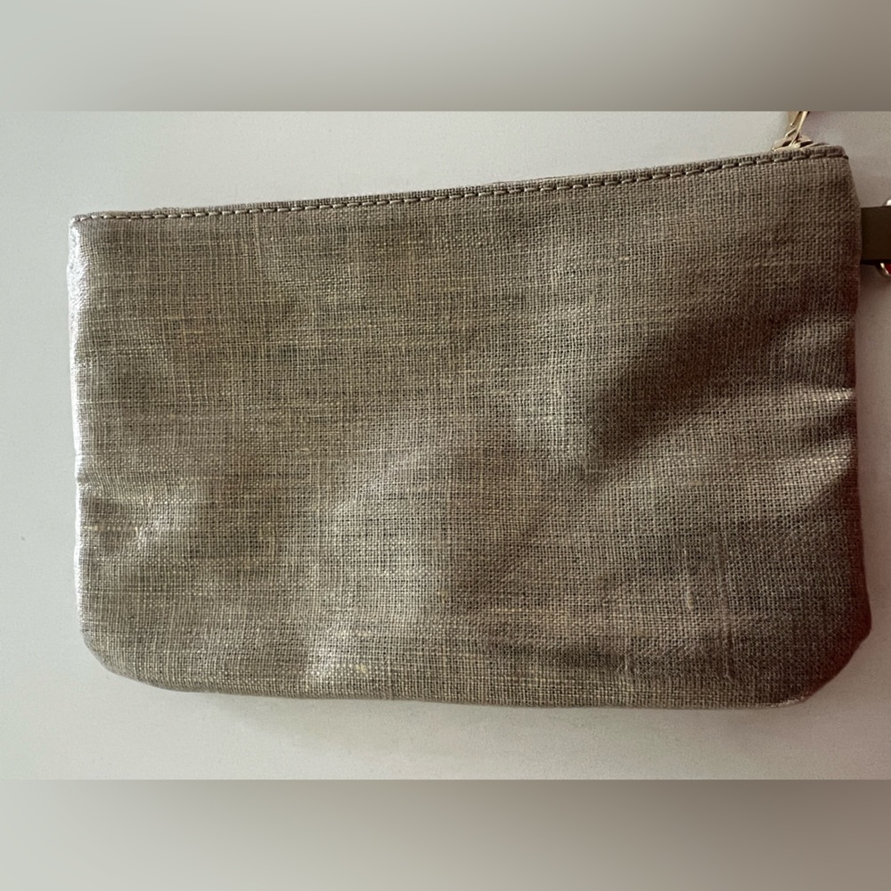 MZ WALLACE NEW METALIC GOLD COSMETICS POUCH - Picture 3 of 13